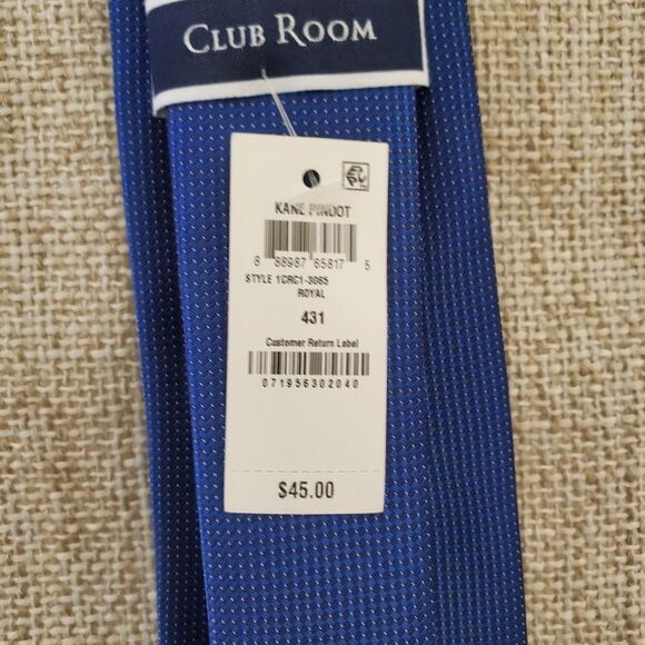 Club Room Kane Pindot Tie - Picture 8 of 8